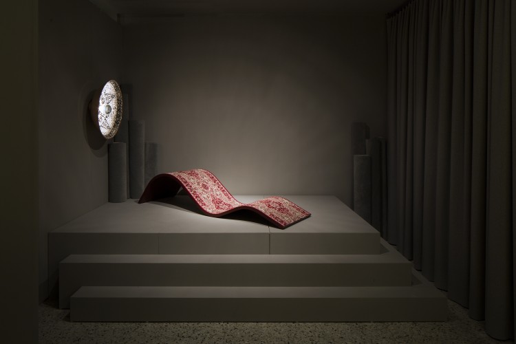 Carpets and Rugs_Carpetry Chaise and Carpetry Wall Light